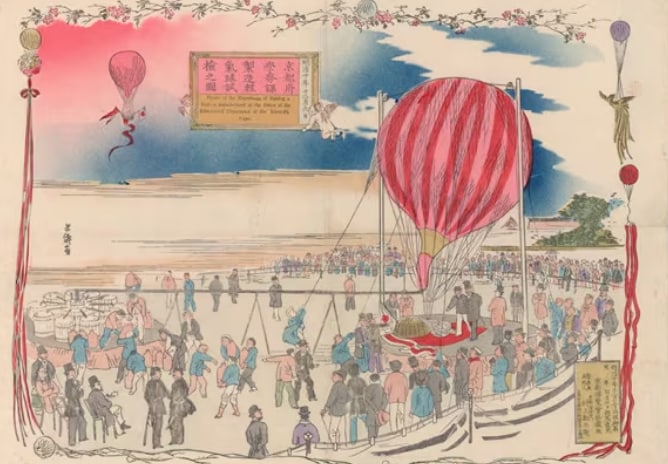 Japan’s first successful manned private balloon flight