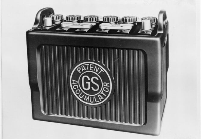 Japan Storage Battery Co., Ltd. (today’s GS Yuasa Corporation) was established to specialize in battery production