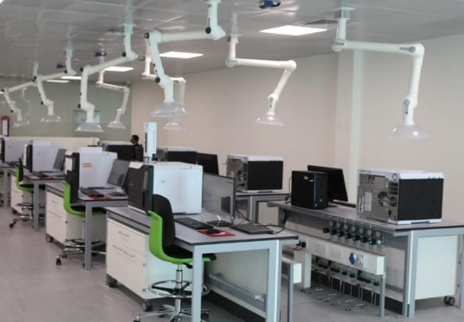 Logistics, laboratory, and systems GC assembly functions strengthened to expand operations; Shimadzu Middle East & Africa FZE (SMEA) built a new head office