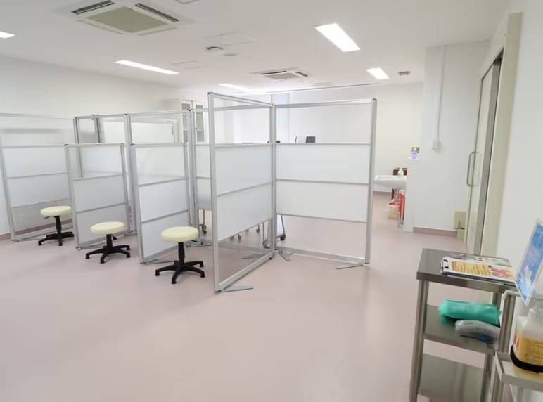 岛津公司内部诊所的生物样本采集亭